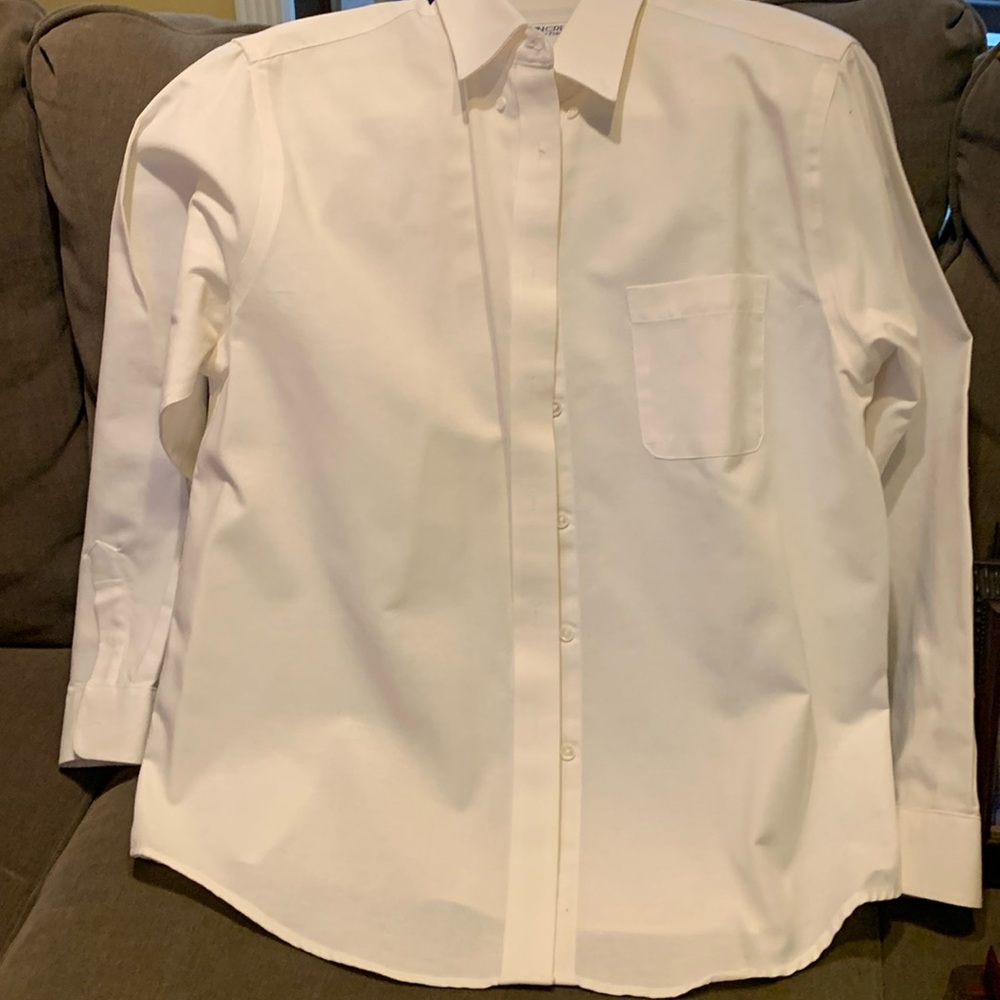 White long sleeve blouse.  14P worn one time like new